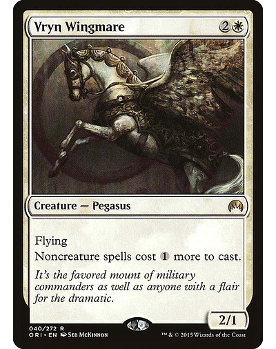 Carta Magic - FOIL Vryn Wingmare - Idioma: Español - Edicion: Magic Origins