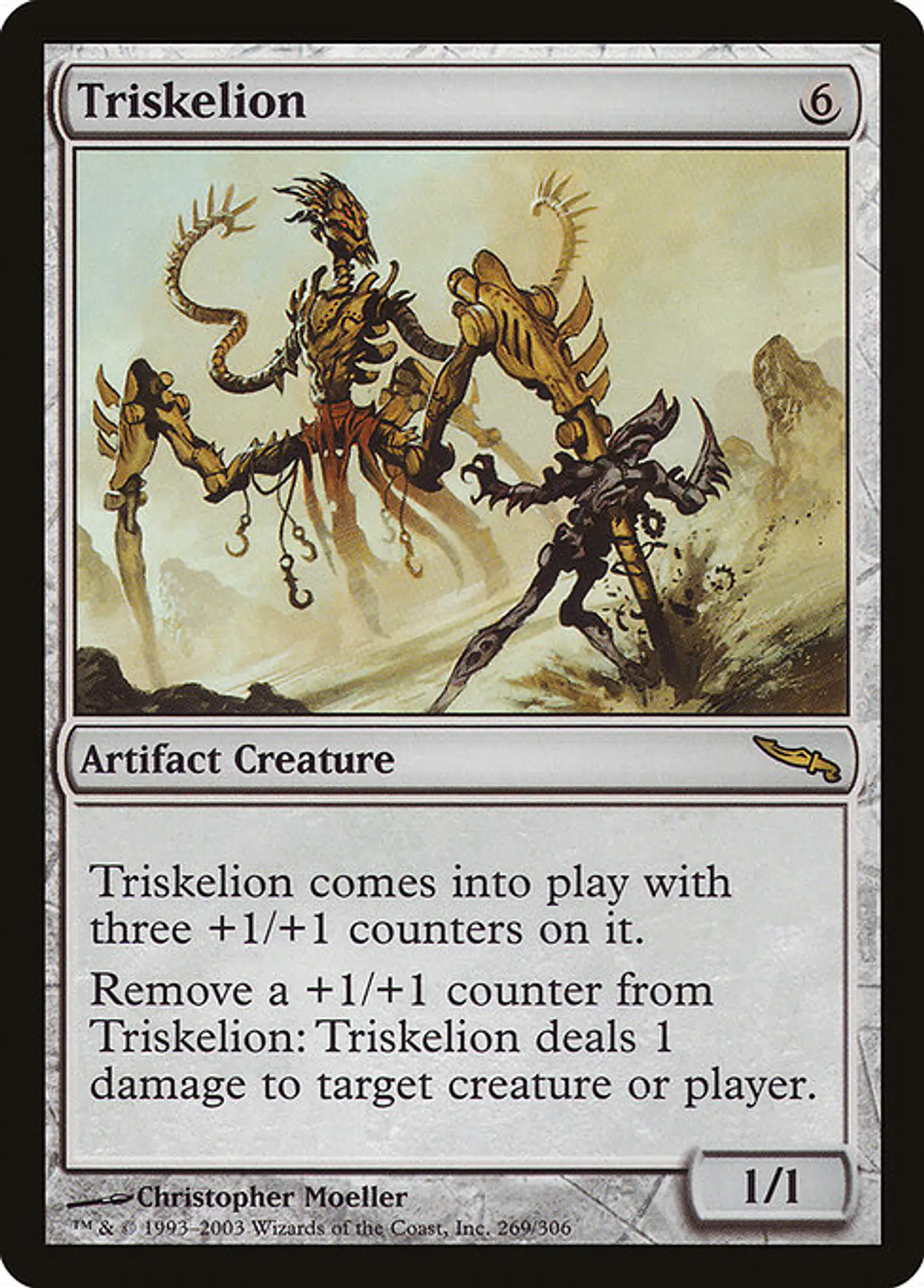 Carta Magic - Triskelion - Idioma: Español - Edicion: Mirrodin 1