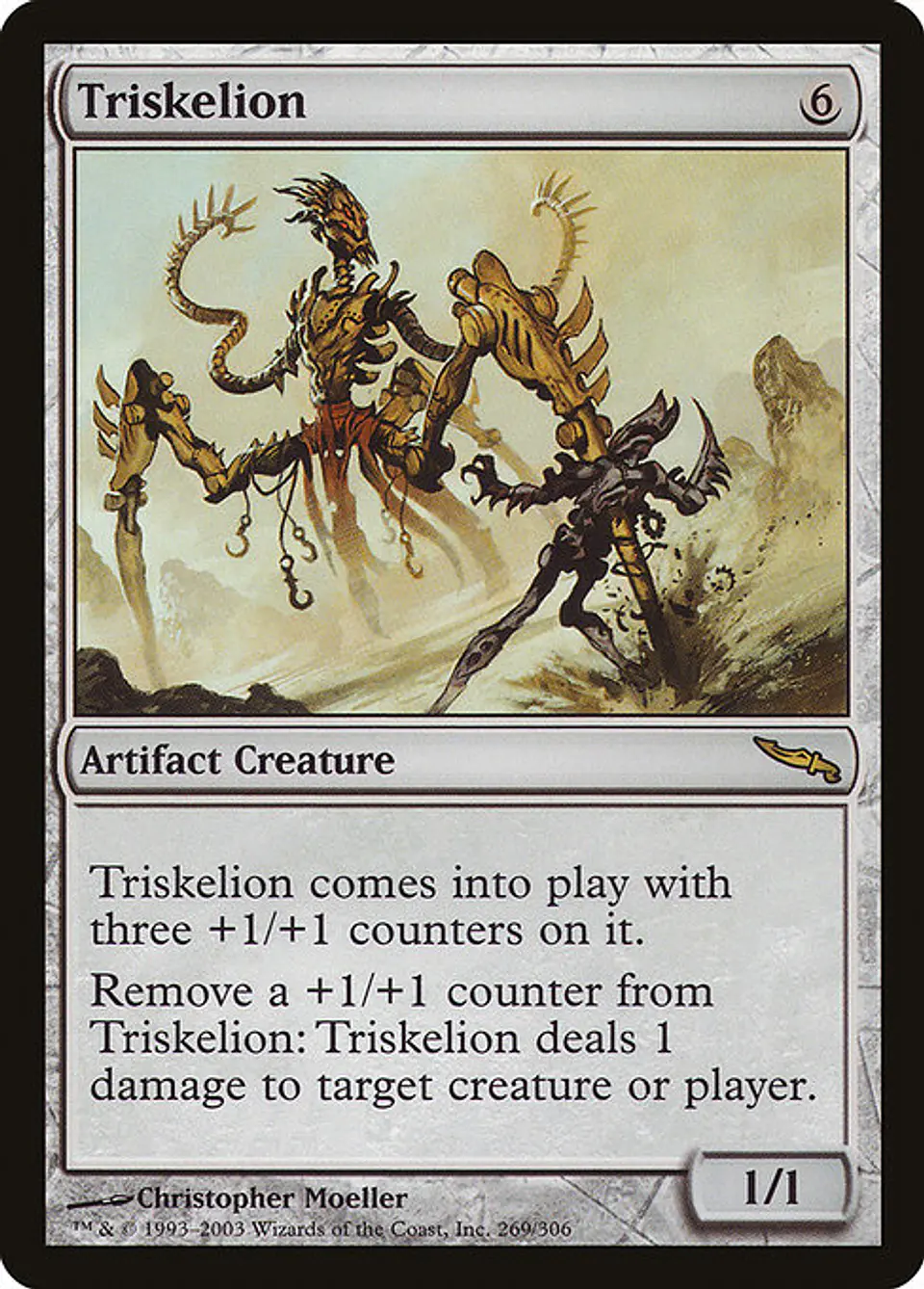 Carta Magic - Triskelion - Idioma: Español - Edicion: Mirrodin 1