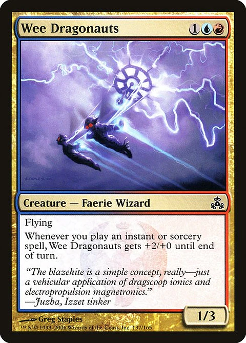 Carta Magic - FOIL Wee Dragonauts - Idioma: Ingles - Edicion: Guildpact