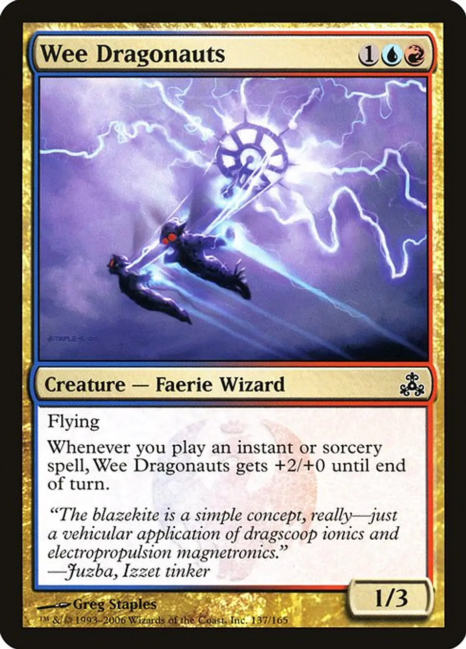 Carta Magic - FOIL Wee Dragonauts - Idioma: Ingles - Edicion: Guildpact 1
