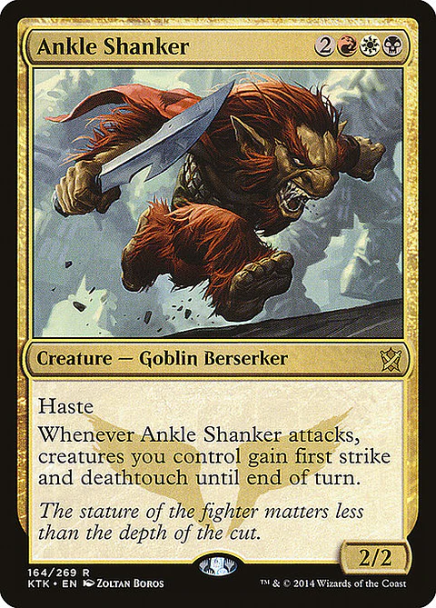 Carta Magic - FOIL Ankle Shanker - Idioma: Ingles - Edicion: Khans of Tarkir