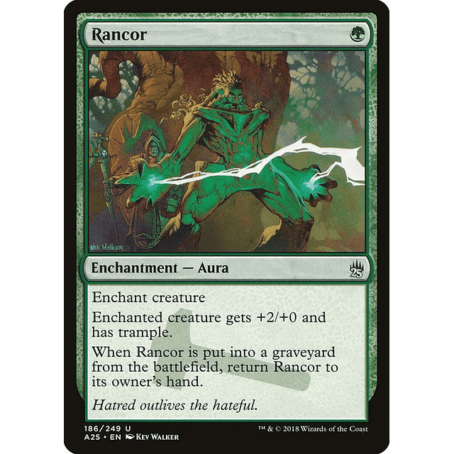 Carta Magic - FOIL Rancor - Idioma: Ingles - Edicion: Masters 25