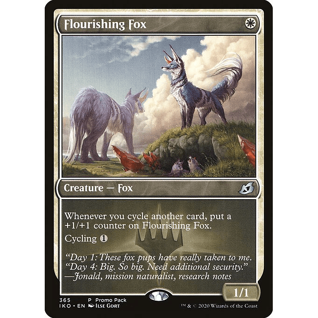 Carta Magic - FOIL Flourishing Fox - Idioma: Español - Edicion: Ikoria: Lair of Behemoths