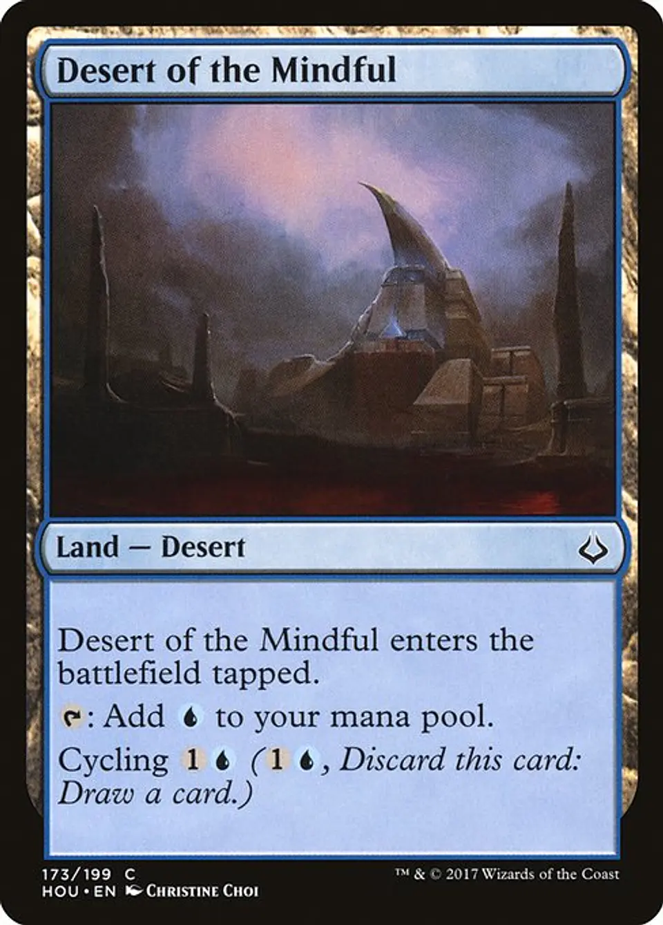 Carta Magic - FOIL Desert of the Mindful - Idioma: Español - Edicion: Hour of Devastation 1