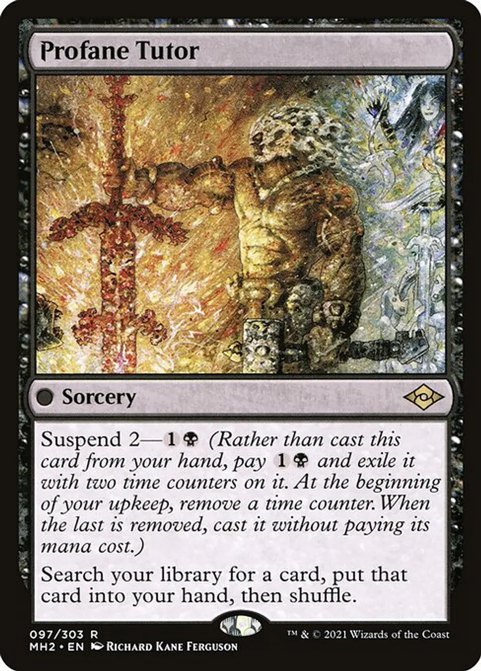 Carta Magic - Profane Tutor - Idioma: Ingles - Edicion: Modern Horizons 2 1