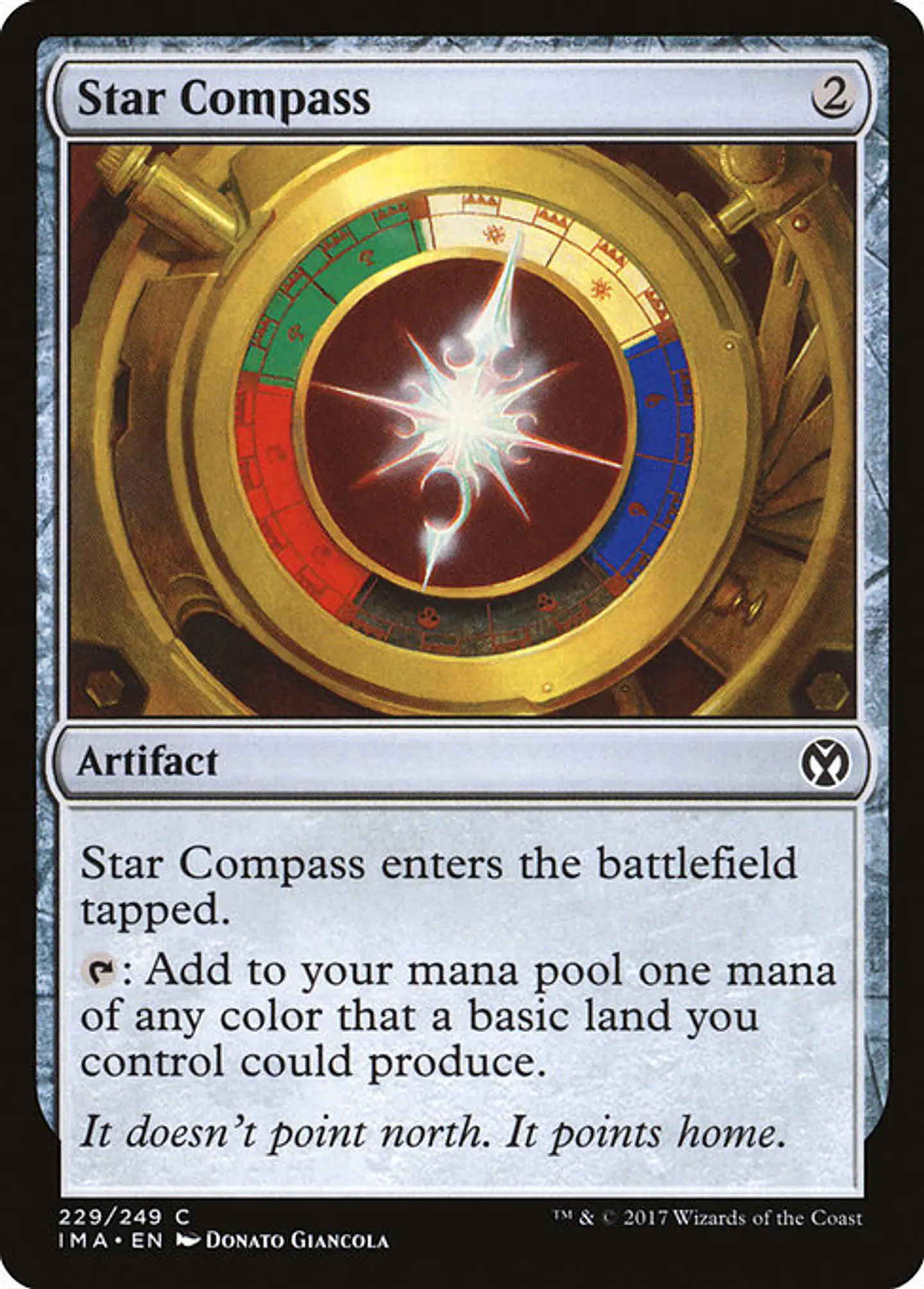 Carta Magic - FOIL Star Compass - Idioma: Ingles - Edicion: Iconic Masters 1