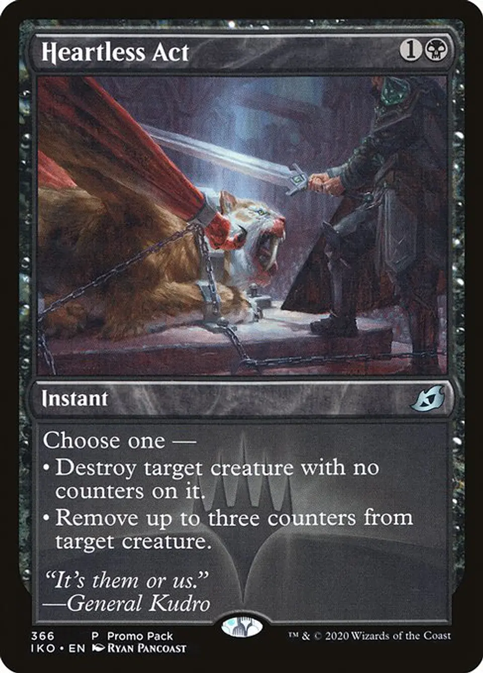 Carta Magic - Heartless Act - Idioma: Español - Edicion: Ikoria: Lair of Behemoths 1