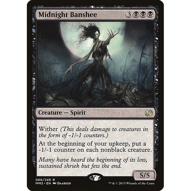 Carta Magic - Midnight Banshee - Idioma: Ingles - Edicion: Modern Masters 2015