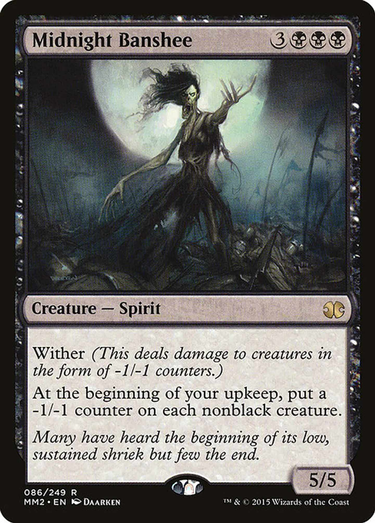 Carta Magic - Midnight Banshee - Idioma: Ingles - Edicion: Modern Masters 2015 1