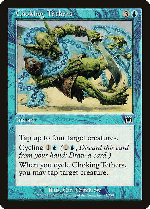 Carta Magic - FOIL Choking Tethers - Idioma: Español - Edicion: Onslaught