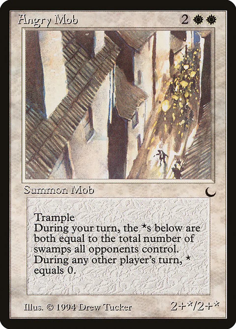 Carta Magic - Angry Mob - Idioma: Ingles - Edicion: The Dark 1