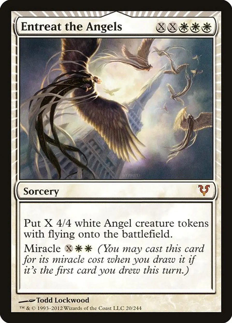 Carta Magic - Entreat the Angels - Idioma: Ingles - Edicion: Avacyn Restored 1