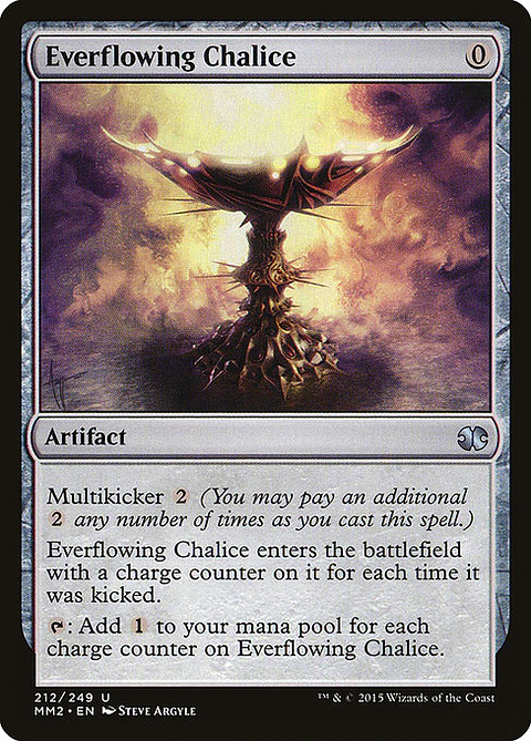 Carta Magic - FOIL Everflowing Chalice - Idioma: Ingles - Edicion: Modern Masters 2015