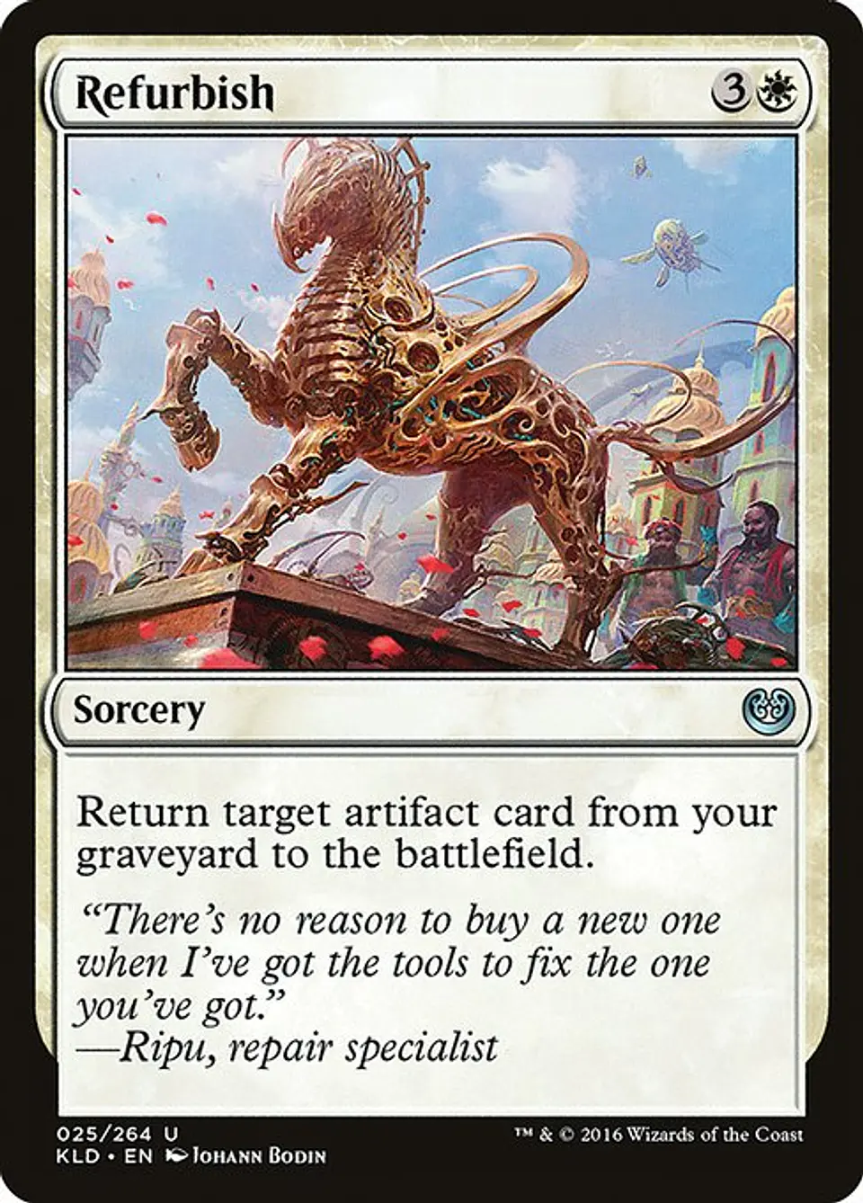 Carta Magic - FOIL Refurbish - Idioma: Español - Edicion: Kaladesh 1