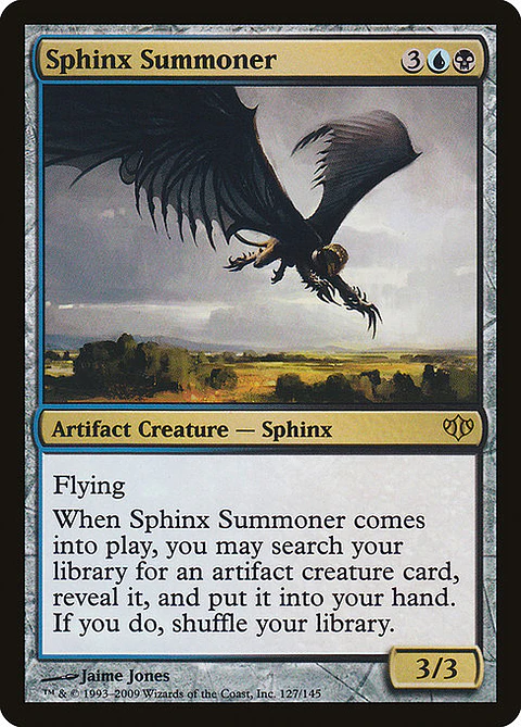 Carta Magic - FOIL Sphinx Summoner - Idioma: Ingles - Edicion: Conflux