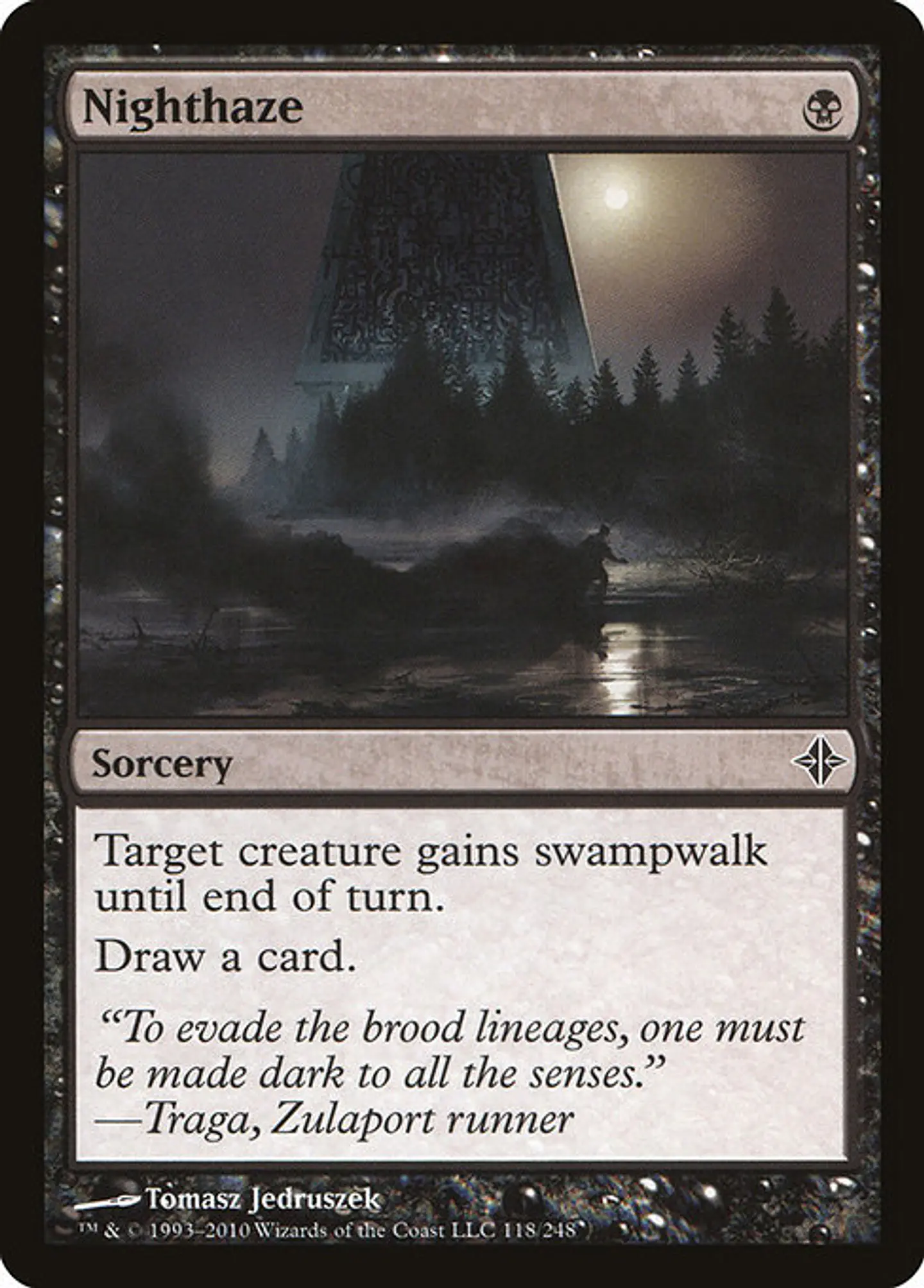 Carta Magic - FOIL Nighthaze - Idioma: Ingles - Edicion: Rise of the Eldrazi 1