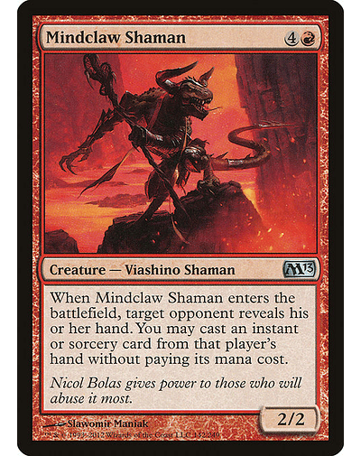 Carta Magic - FOIL Mindclaw Shaman - Idioma: Ingles - Edicion: Magic 2013