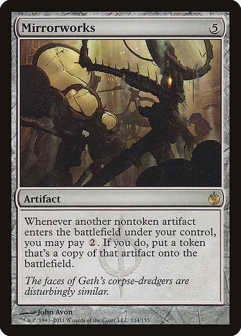 Carta Magic - Mirrorworks - Idioma: Ingles - Edicion: Mirrodin Besieged