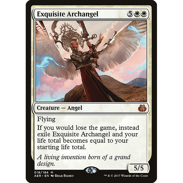 Carta Magic - Exquisite Archangel - Idioma: Español - Edicion: Aether Revolt