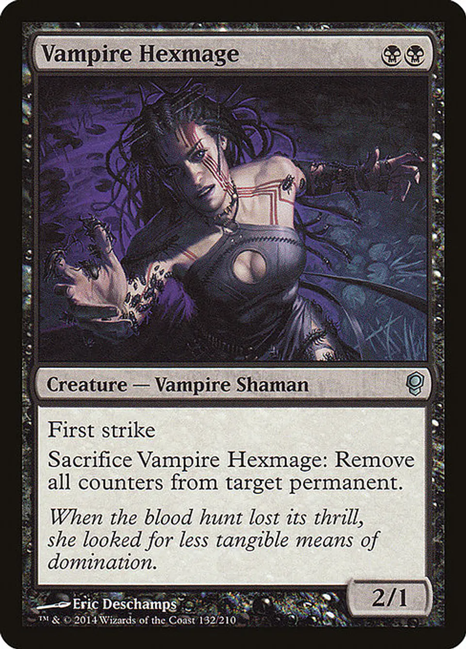 Carta Magic - FOIL Vampire Hexmage - Idioma: Ingles - Edicion: Conspiracy 1