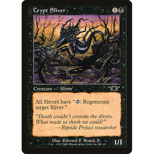 Carta Magic - Crypt Sliver - Idioma: Ingles - Edicion: Legions