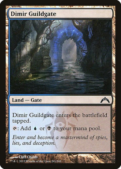Carta Magic - FOIL Dimir Guildgate - Idioma: Ingles - Edicion: Gatecrash