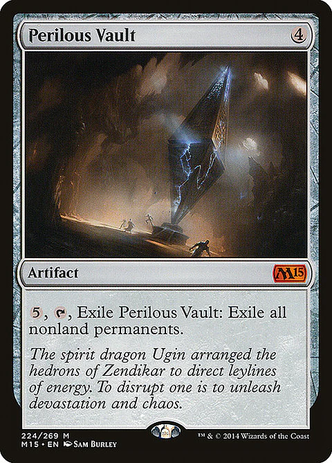 Carta Magic - Perilous Vault - Idioma: Español - Edicion: Magic 2015