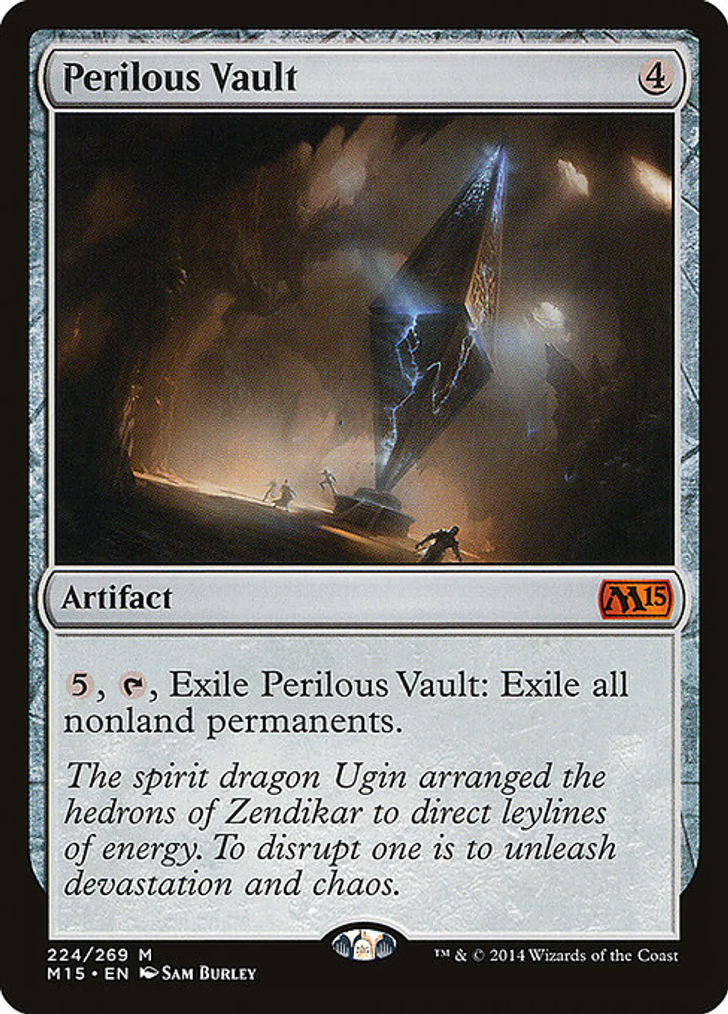 Carta Magic - Perilous Vault - Idioma: Español - Edicion: Magic 2015 1