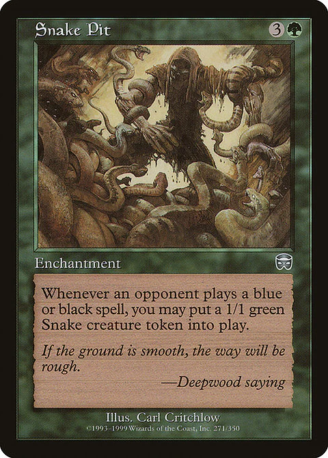 Carta Magic - Snake Pit - Idioma: Ingles - Edicion: Mercadian Masques