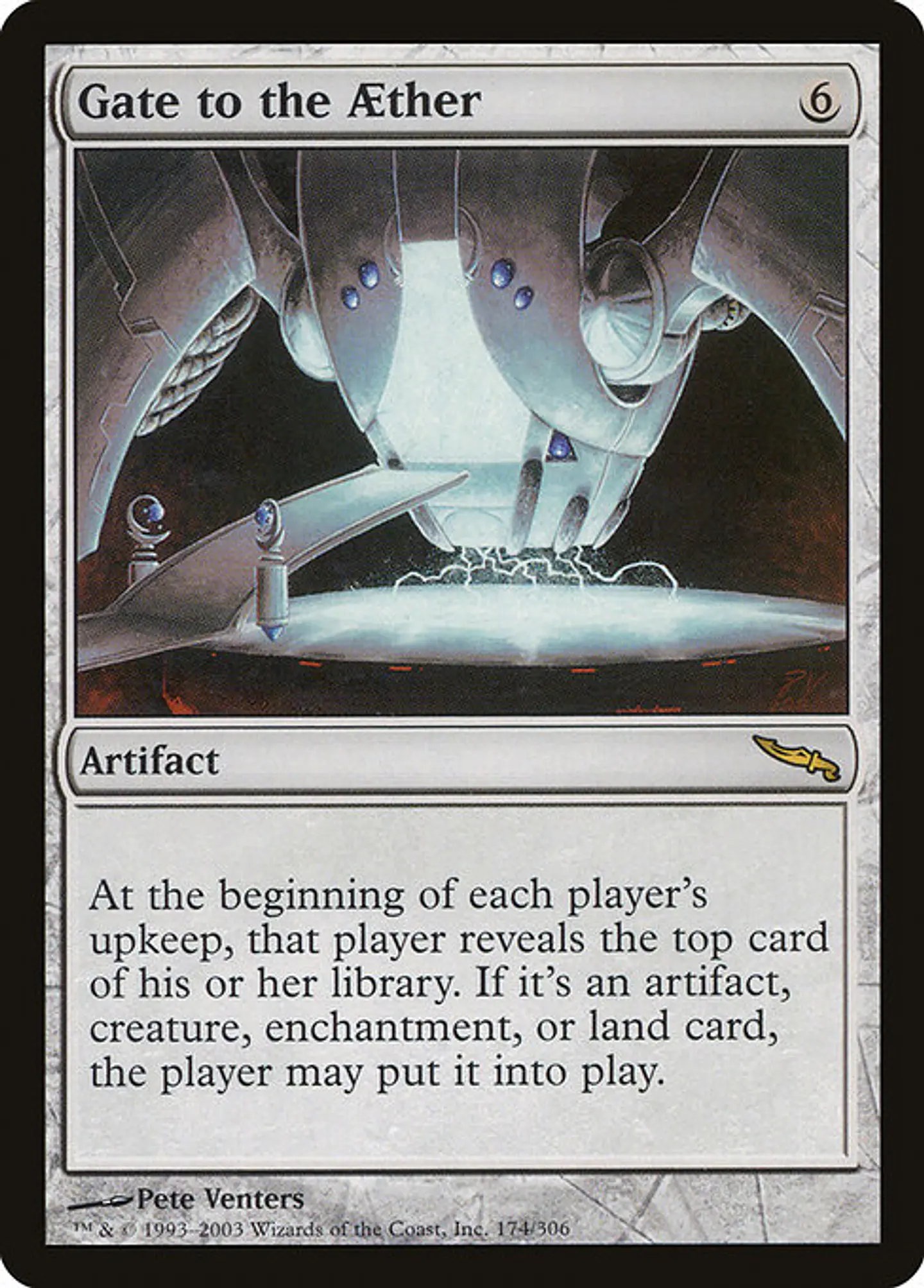 Carta Magic - Gate to the Aether - Idioma: Ingles - Edicion: Mirrodin 1