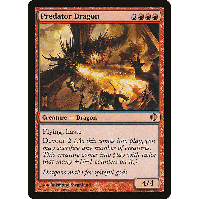 Carta Magic - FOIL Predator Dragon - Idioma: Ingles - Edicion: Shards of Alara