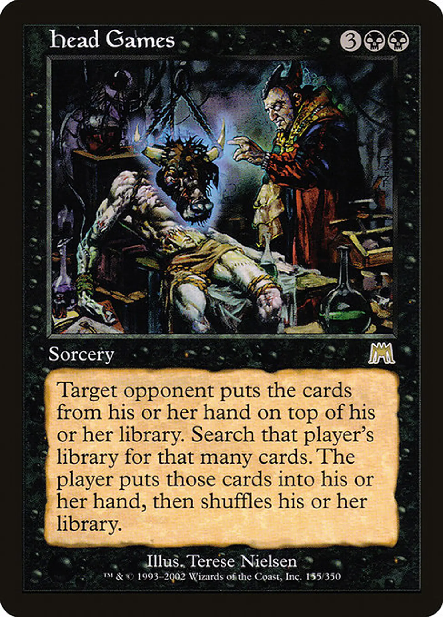 Carta Magic - Head Games - Idioma: Ingles - Edicion: Onslaught 1