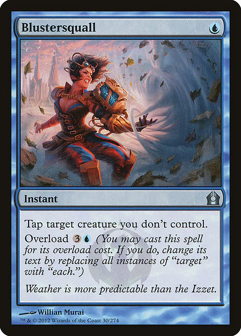 Carta Magic - FOIL Blustersquall - Idioma: Español - Edicion: Return to Ravnica