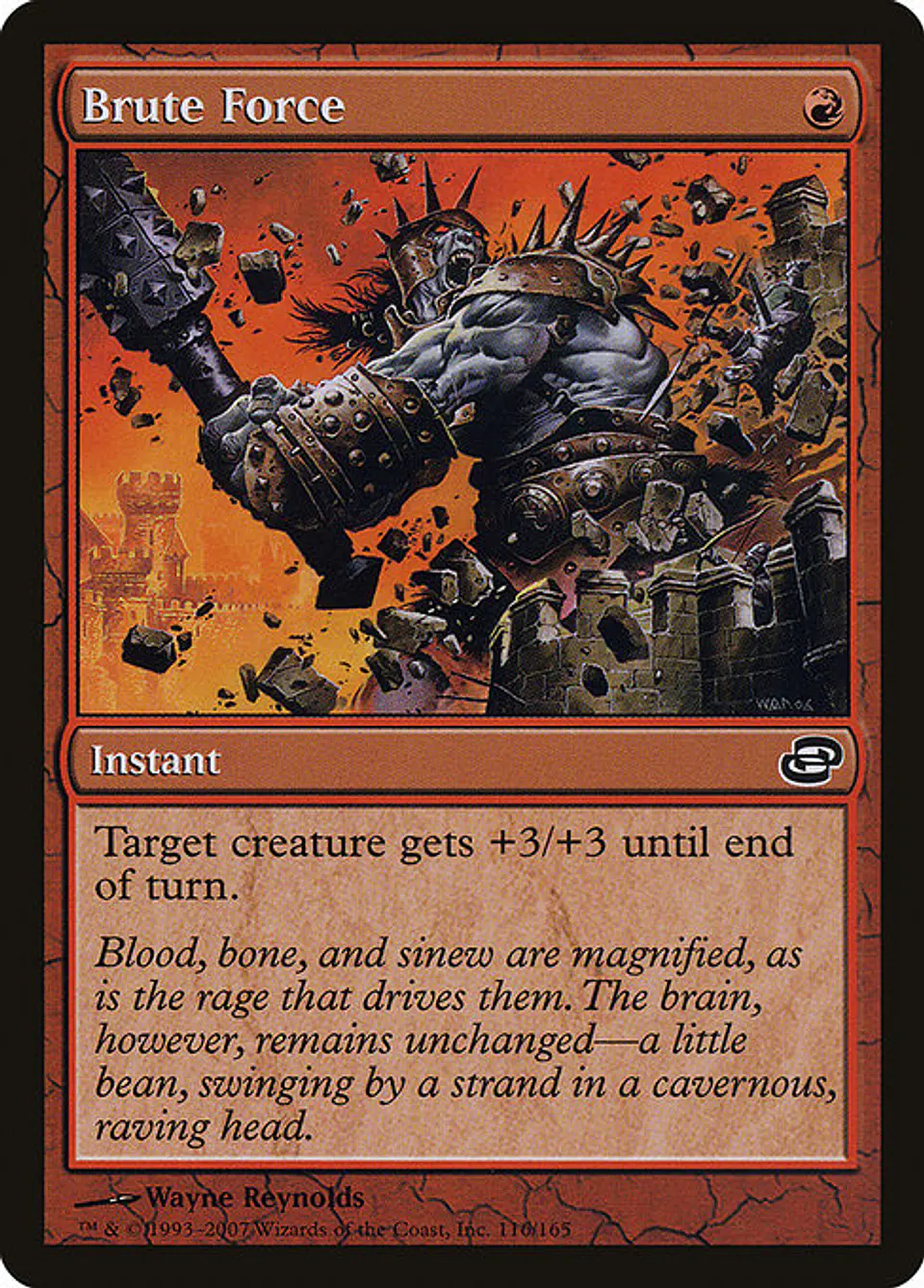 Carta Magic - FOIL Brute Force - Idioma: Ingles - Edicion: Planar Chaos 1