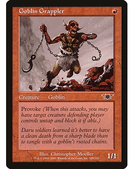 Carta Magic - FOIL Goblin Grappler - Idioma: Ingles - Edicion: Legions