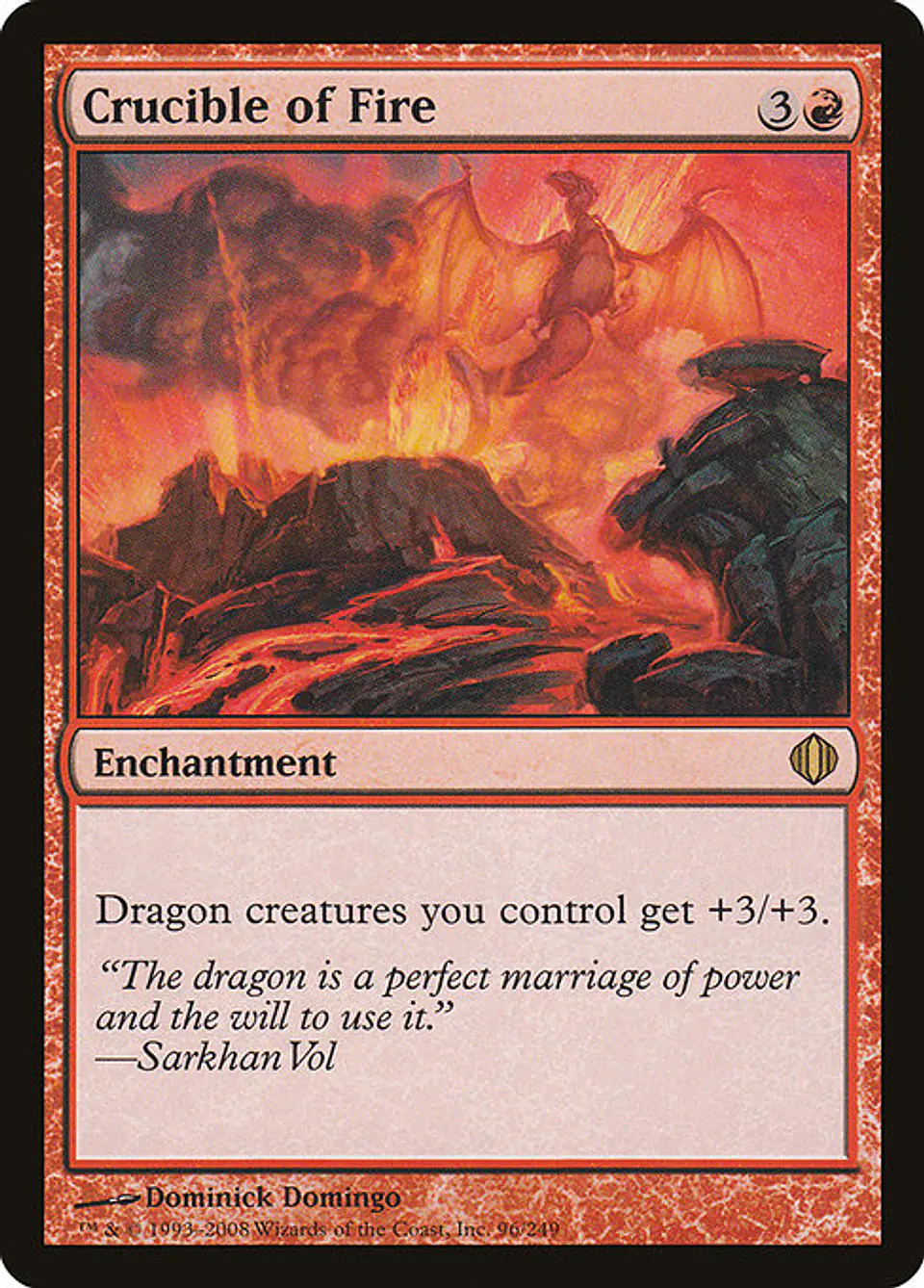 Carta Magic - Crucible of Fire - Idioma: Español - Edicion: Shards of Alara 1