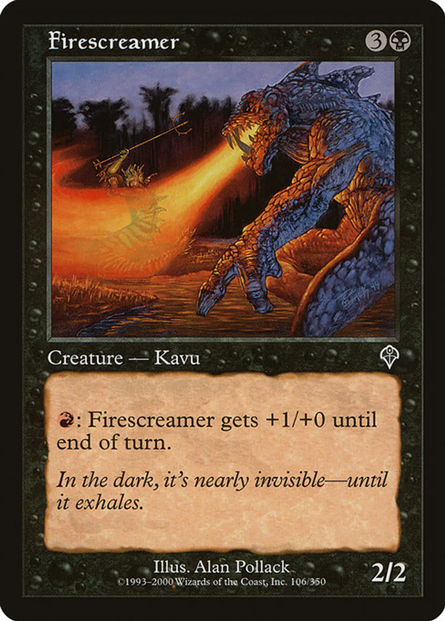 Carta Magic - FOIL Firescreamer - Idioma: Ingles - Edicion: Invasion 1
