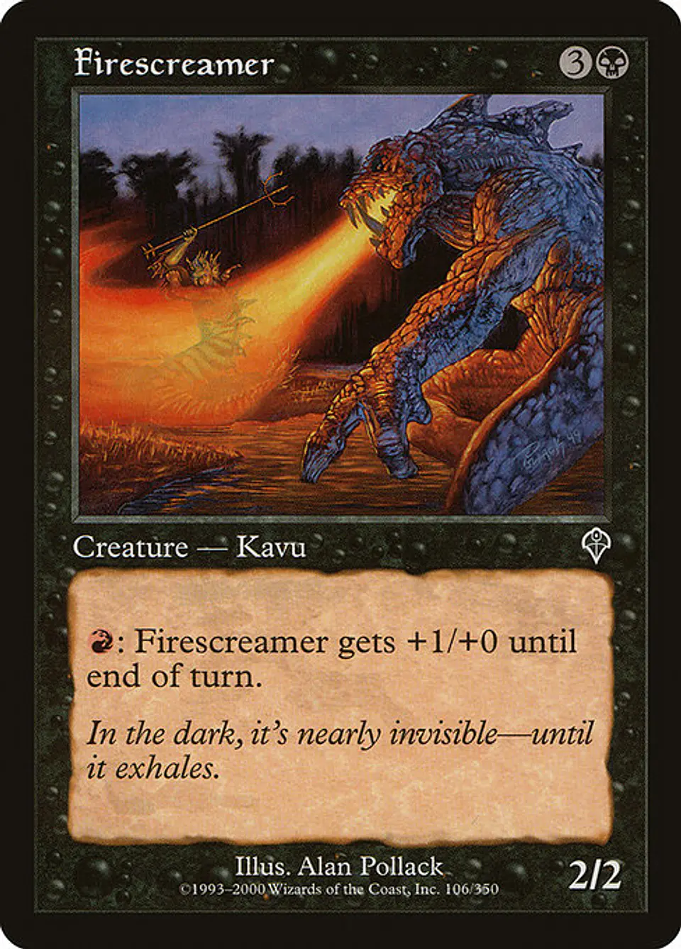 Carta Magic - FOIL Firescreamer - Idioma: Ingles - Edicion: Invasion 1