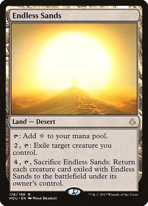 Carta Magic - FOIL Endless Sands - Idioma: Español - Edicion: Hour of Devastation