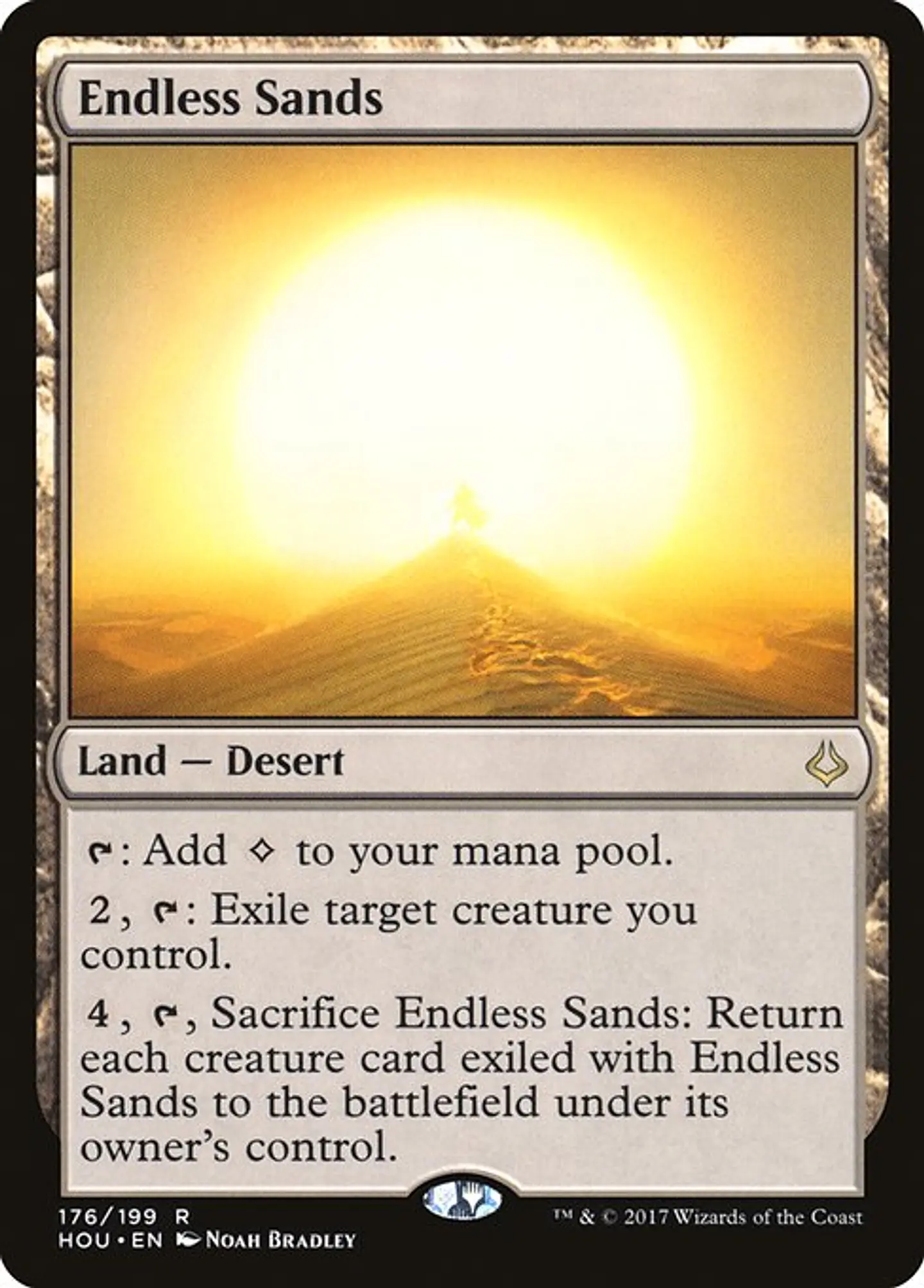 Carta Magic - FOIL Endless Sands - Idioma: Español - Edicion: Hour of Devastation 1