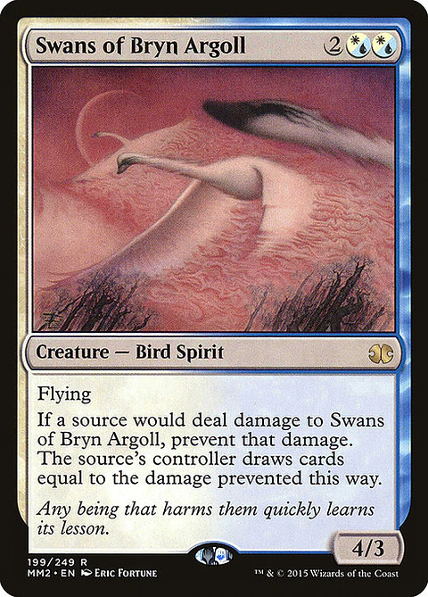 Carta Magic - FOIL Swans of Bryn Argoll - Idioma: Ingles - Edicion: Modern Masters 2015