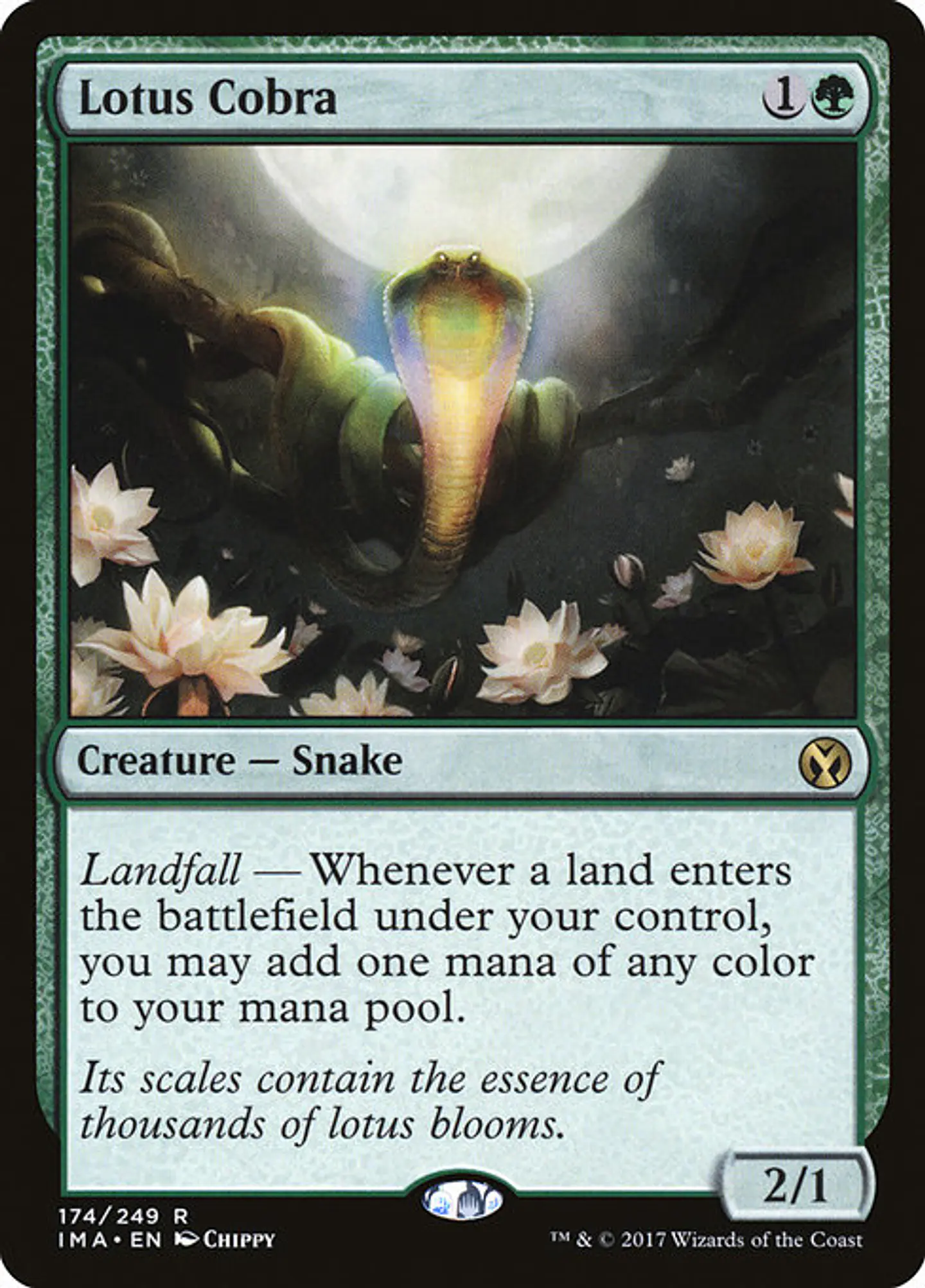 Carta Magic - Lotus Cobra - Idioma: Ingles - Edicion: Iconic Masters 1