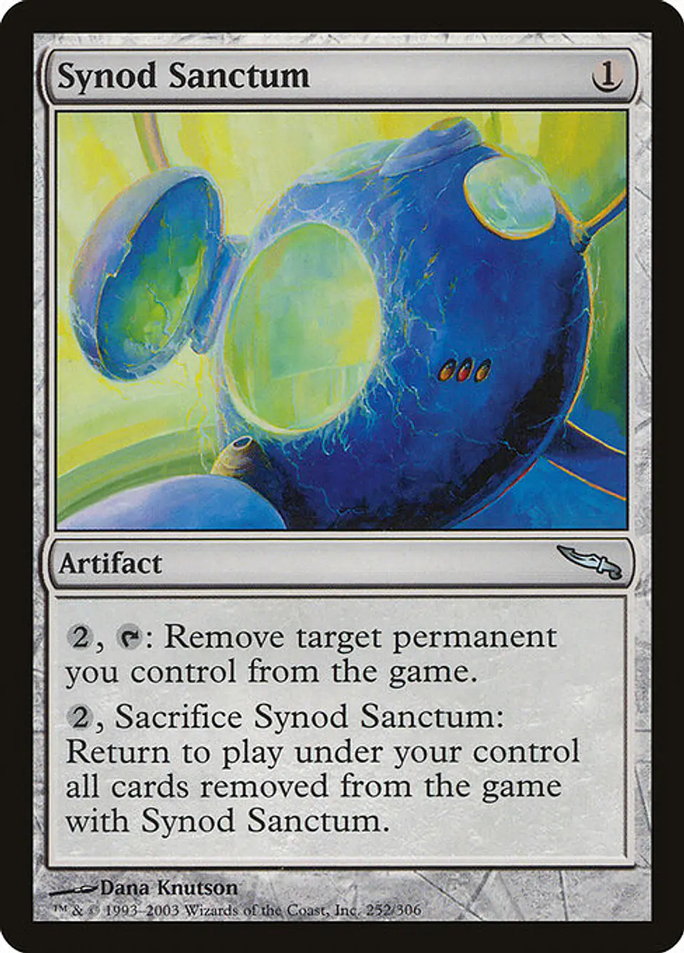 Carta Magic - FOIL Synod Sanctum - Idioma: Ingles - Edicion: Mirrodin 1