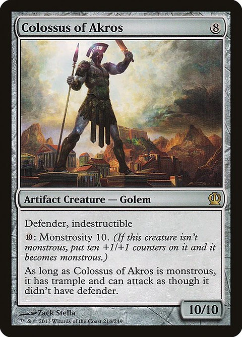 Carta Magic - Colossus of Akros - Idioma: Ingles - Edicion: Theros