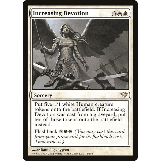 Carta Magic - FOIL Increasing Devotion - Idioma: Ingles - Edicion: Dark Ascension