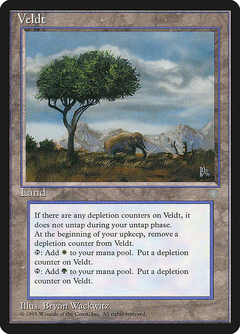 Carta Magic - Veldt - Idioma: Ingles - Edicion: Ice Age