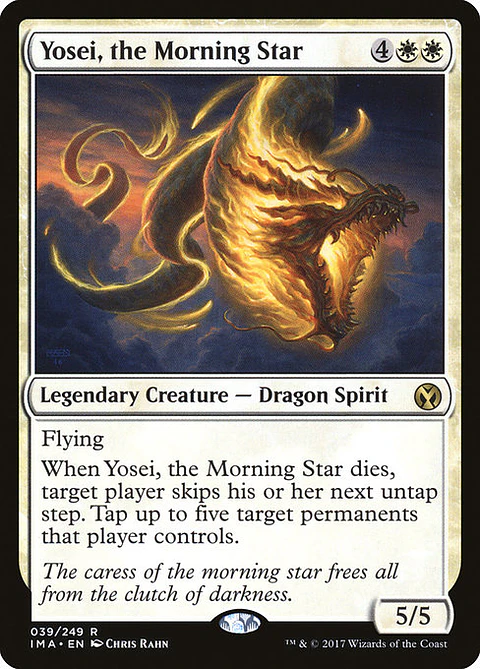 Carta Magic - Yosei, the Morning Star - Idioma: Ingles - Edicion: Iconic Masters
