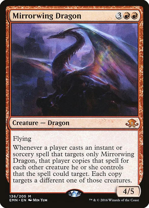 Carta Magic - Mirrorwing Dragon - Idioma: Ingles - Edicion: Eldritch Moon