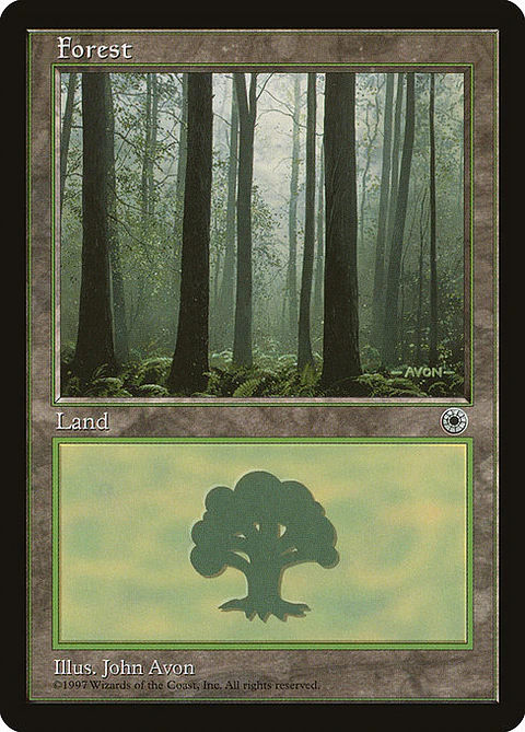 Carta Magic - Forest - Idioma: Español - Edicion: Portal